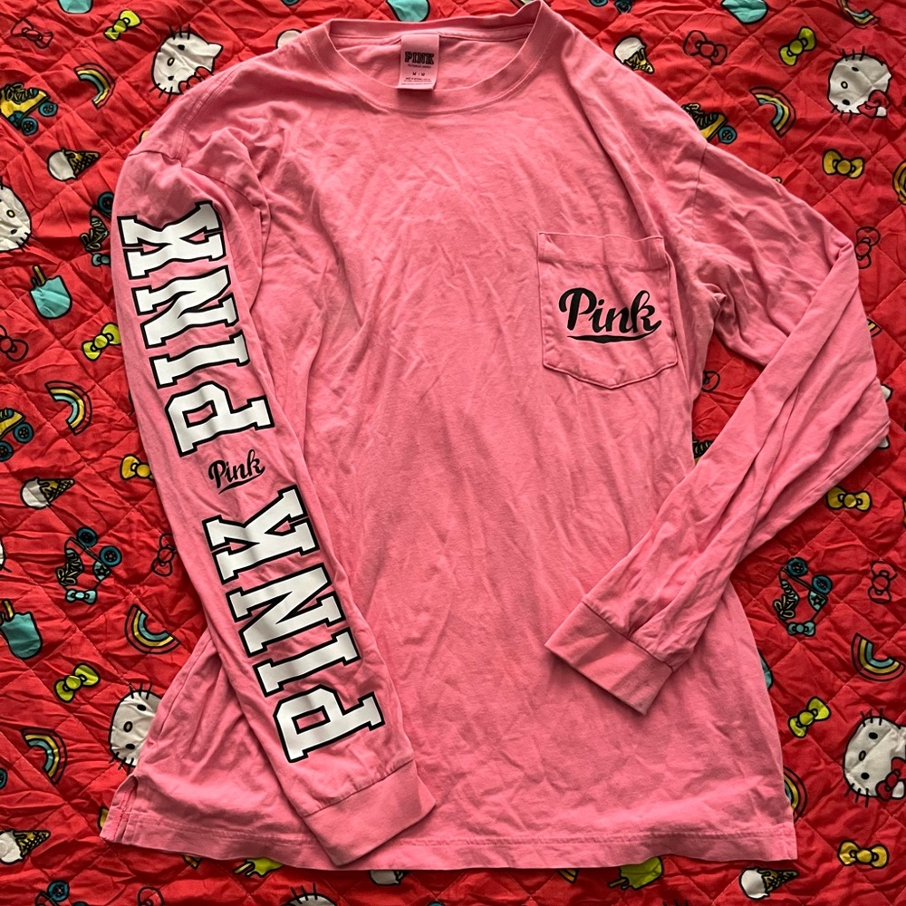 PINK Victoria’s Secret - Pink long sleeve shirt